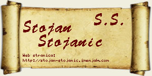 Stojan Stojanić vizit kartica